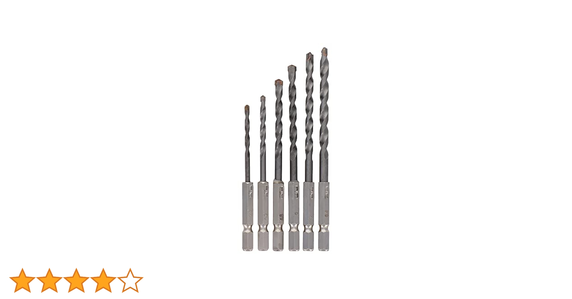 Amazon | CUSTOM KOBO 6本組コンクリートドリル刃セット